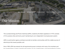 Tablet Screenshot of lepa.com